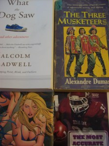 The three basic genres (not in order): Fiction, Nonfiction, and Football