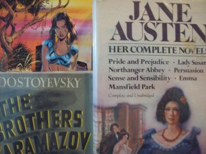 What am I more likely to read?  Jane Austen novels, a Russian classic, or a comic book with pretty pictures?