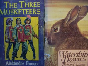 What do these two beat up copies have in common?  I read them.  I finished them.  But did I enjoy them?