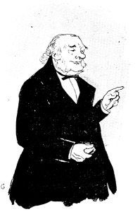 Maintain eye contact, and control your gestures. (image via wikimedia)