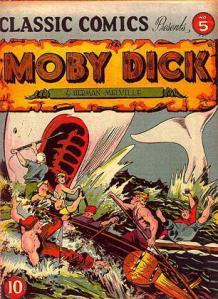 As far as my American Lit professor was concerned, I finished Moby Dick, the book, not the comic. (image via Wikimedia)