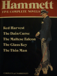 Nick Charles with Asta instead of his wife Nora